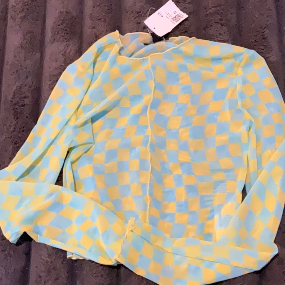 Forever 21 see through long sleeve